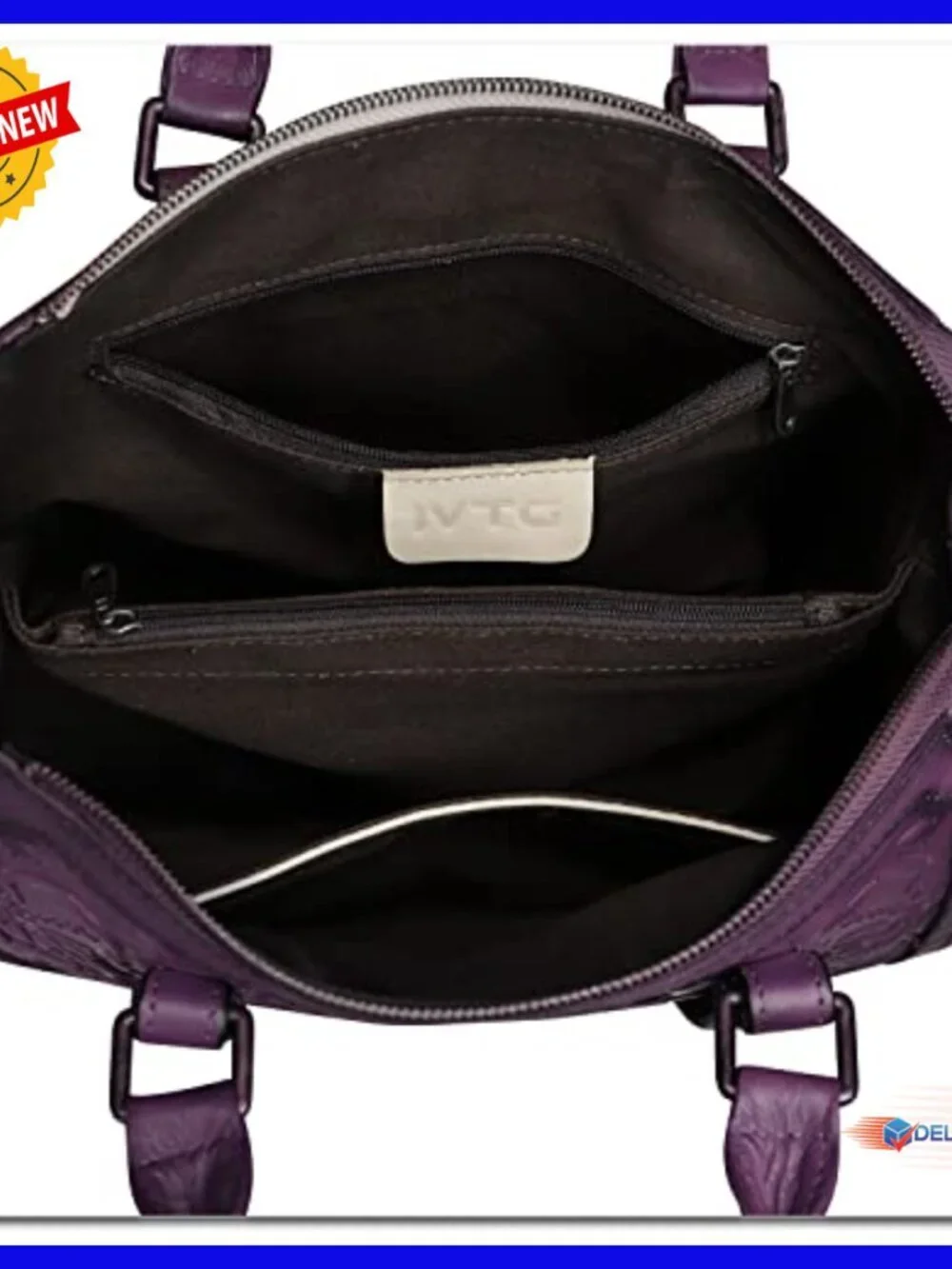 Genuine Leather Satchel Hobo Bag Crossbody Top Handle Purse Medium